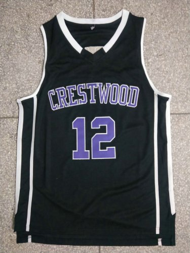 NBA 12 Morant Crestwood Maillot noir